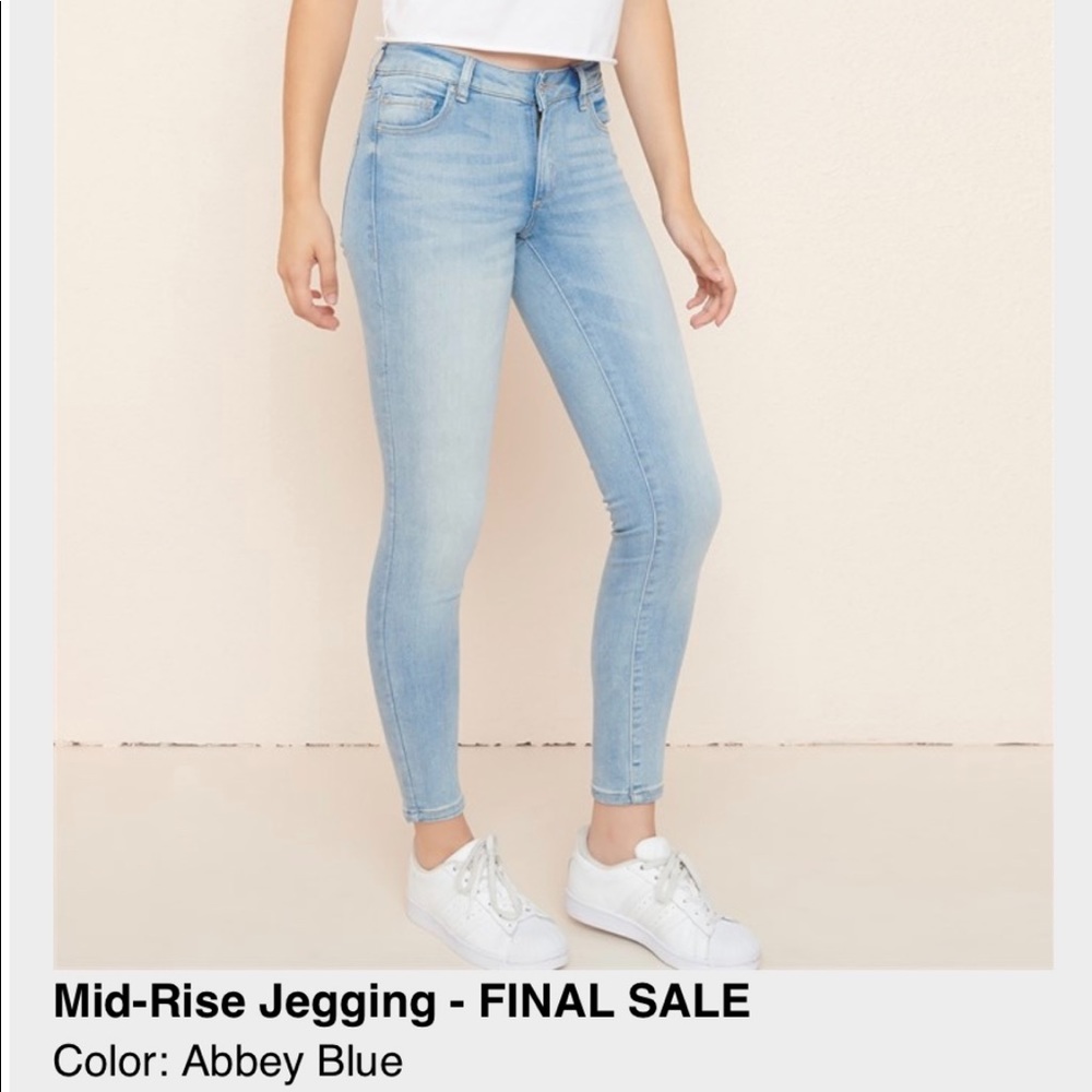 GARAGE MidRise Jegging Abbey Blue SZ 11